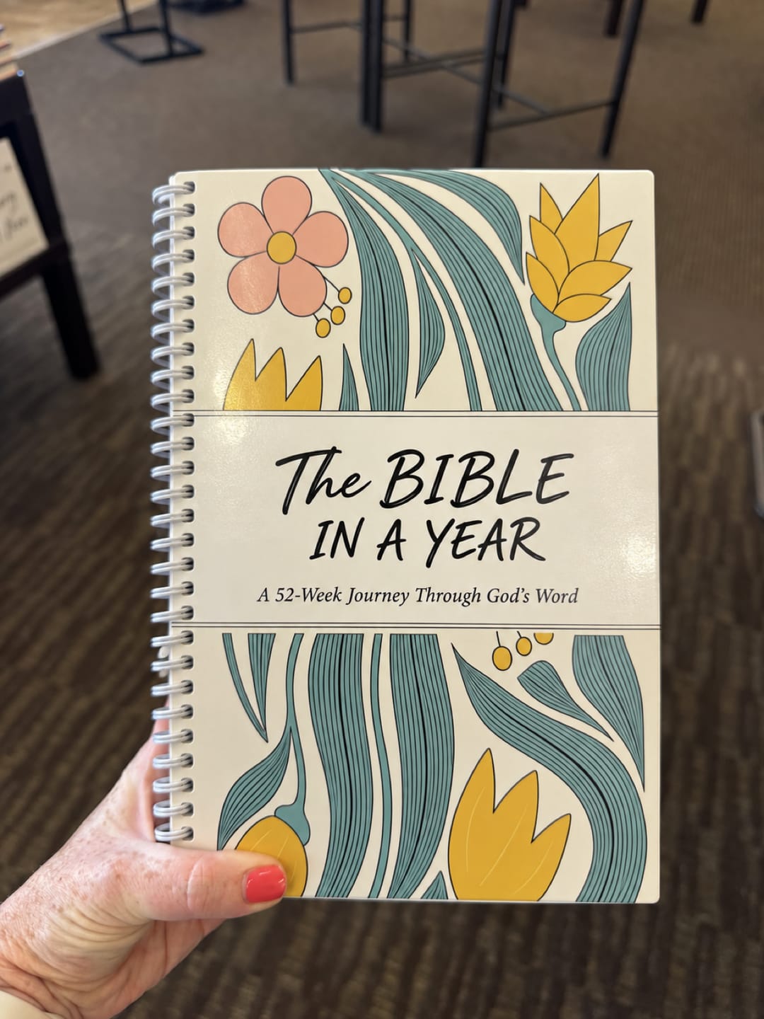 Customer photo review of The Daily Walk with Him: Bible in a Year