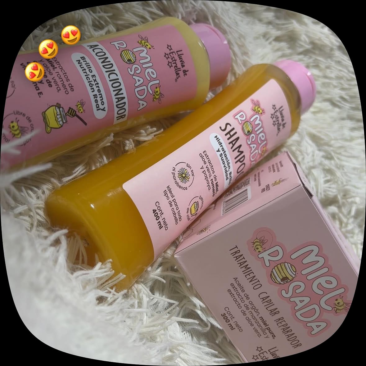 Customer photo review of LINEA MIEL ROSADA