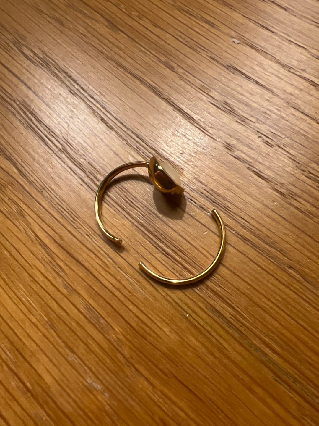 Customer photo review of Ember Stone Gold Ring