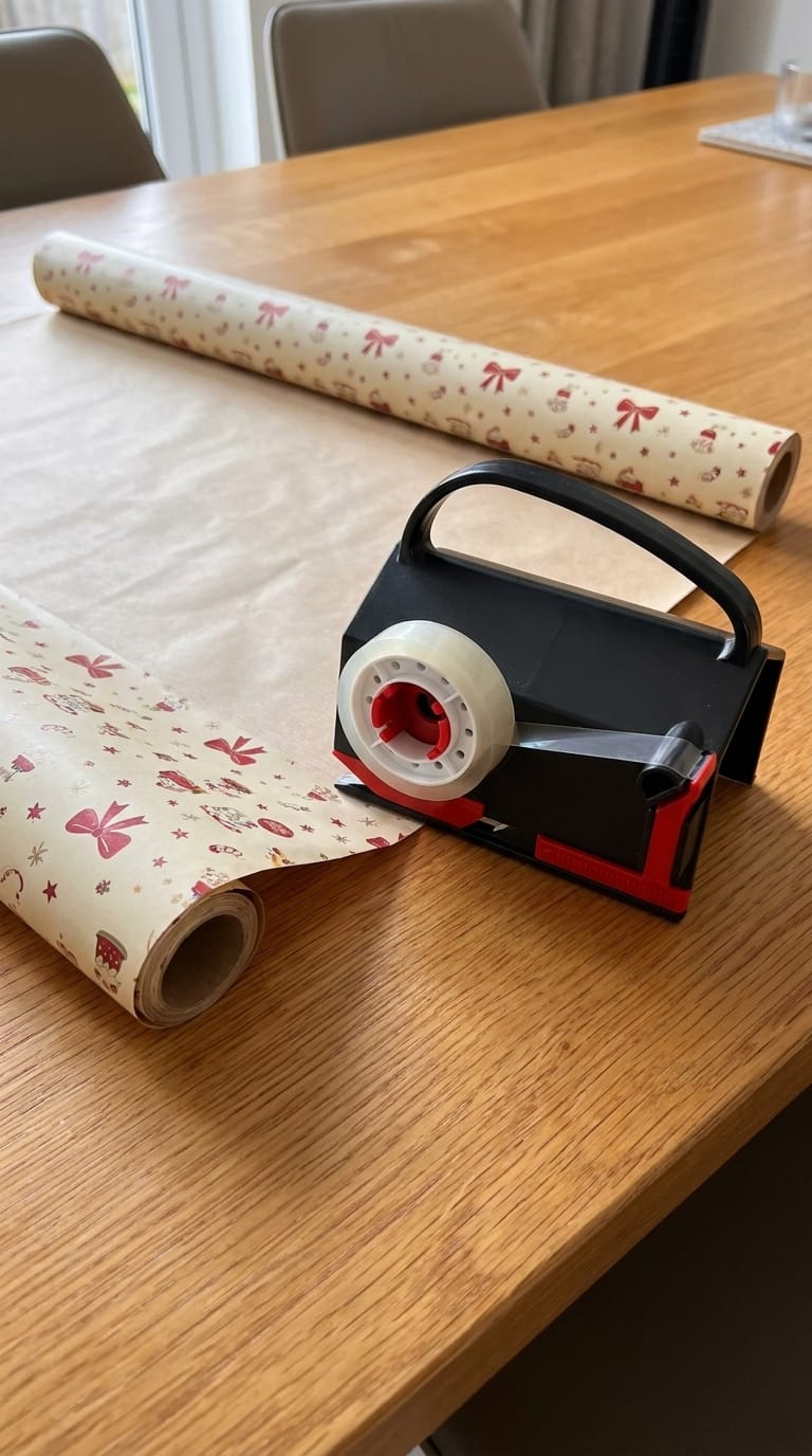Customer photo review of Quick Gift Wrap Cutter
