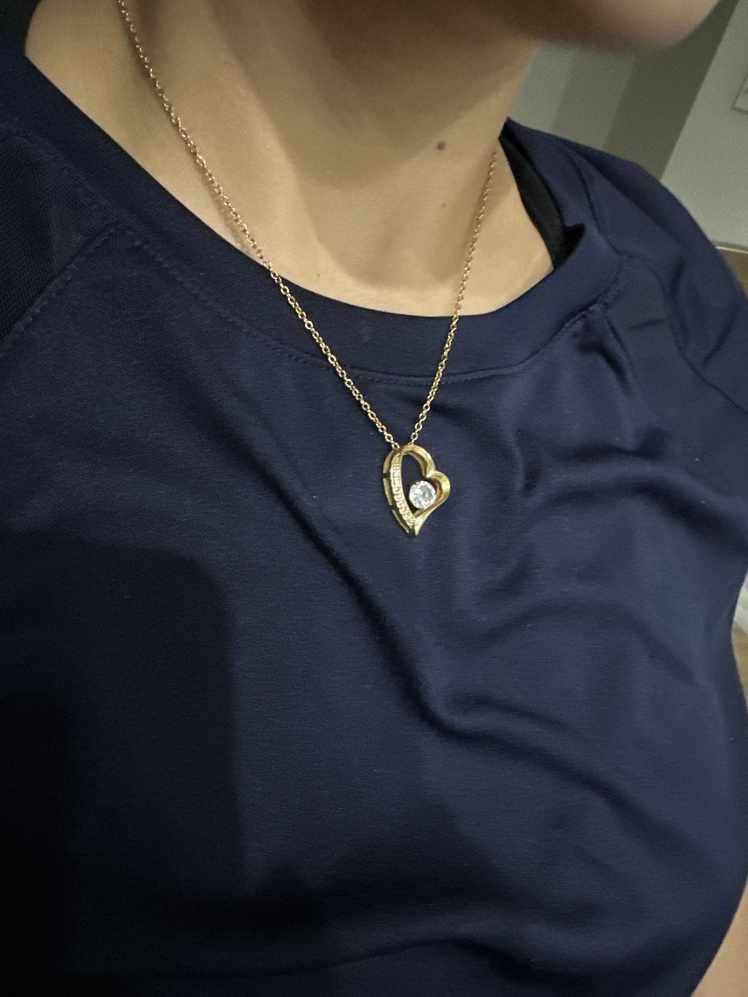 Customer photo review of Gift for Daughter from Dad - A Beautiful Father-Daughter Necklace - gifts daughter
