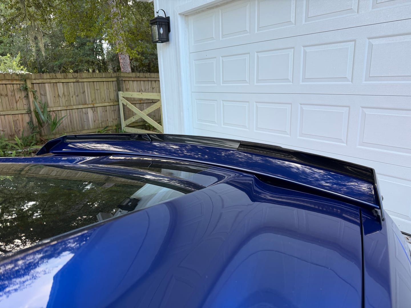 Customer photo review of Corvette C7 Wickerbill Rear Spoiler Extension (Dark Tinted)