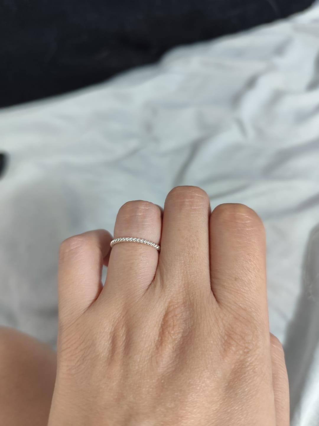 Customer photo review of Anillo torcido d1