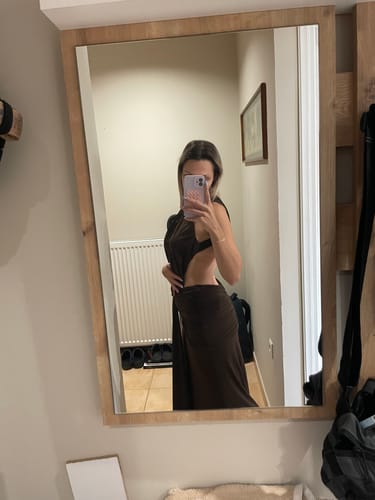 Customer photo review of Maxi Φόρεμα με Ανοιχτή Πλάτη & Halter Λαιμό