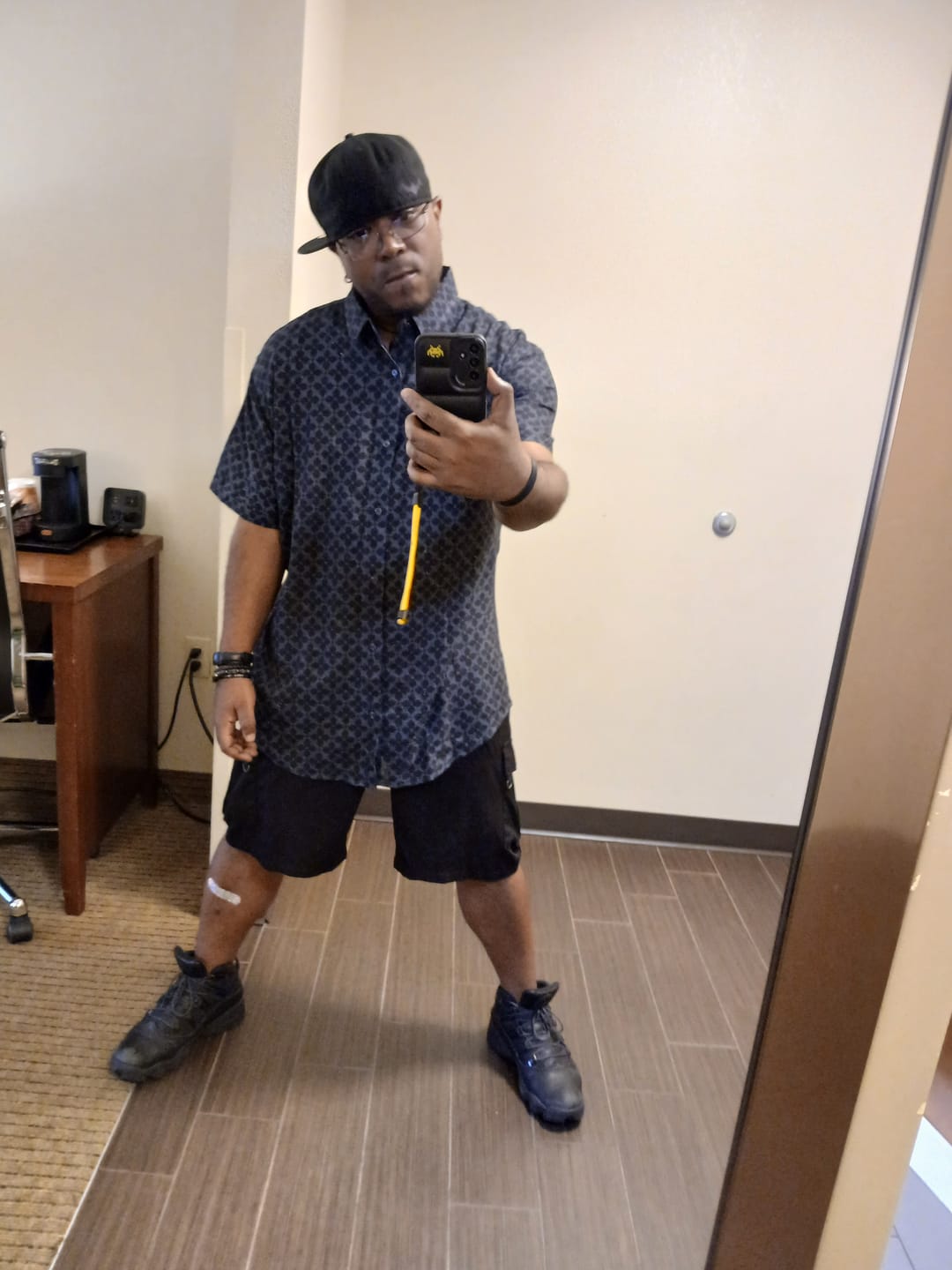 Customer photo review of Monte Carlo (After Dark) – Bamboo Short Sleeve Shirt