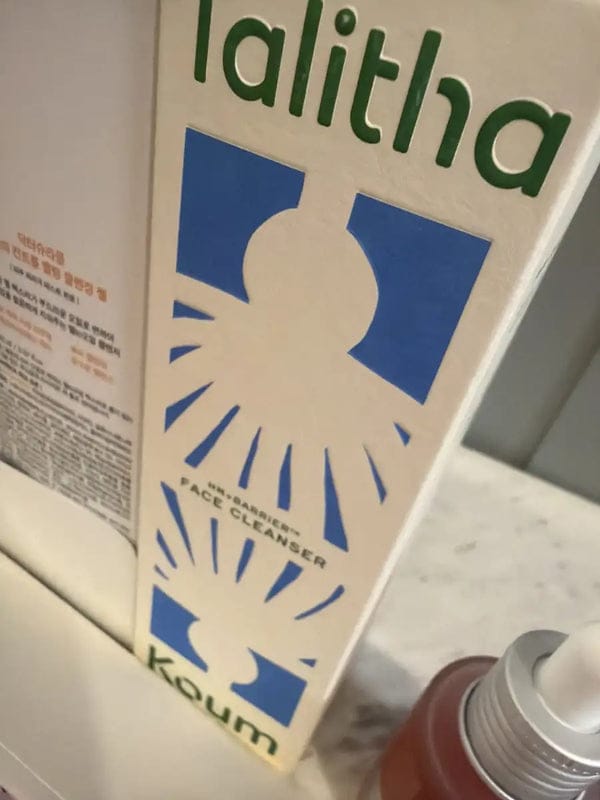 Customer photo review of HM+Barrier™ Face Cleanser