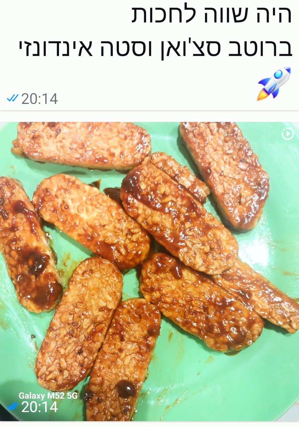 Customer photo review of Traditional Tempeh