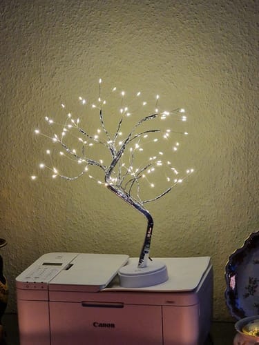 Customer photo review of Lumi Trees® - The Peace Tree with 108 LED`s