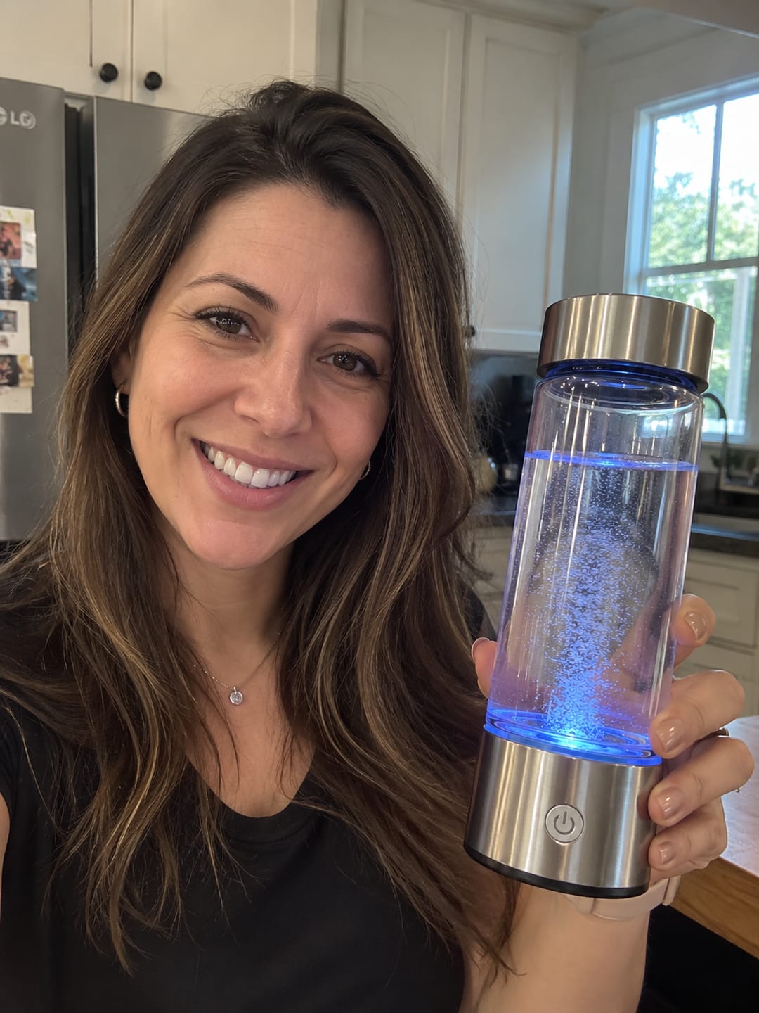 Customer photo review of Botella de Agua de Hidrógeno