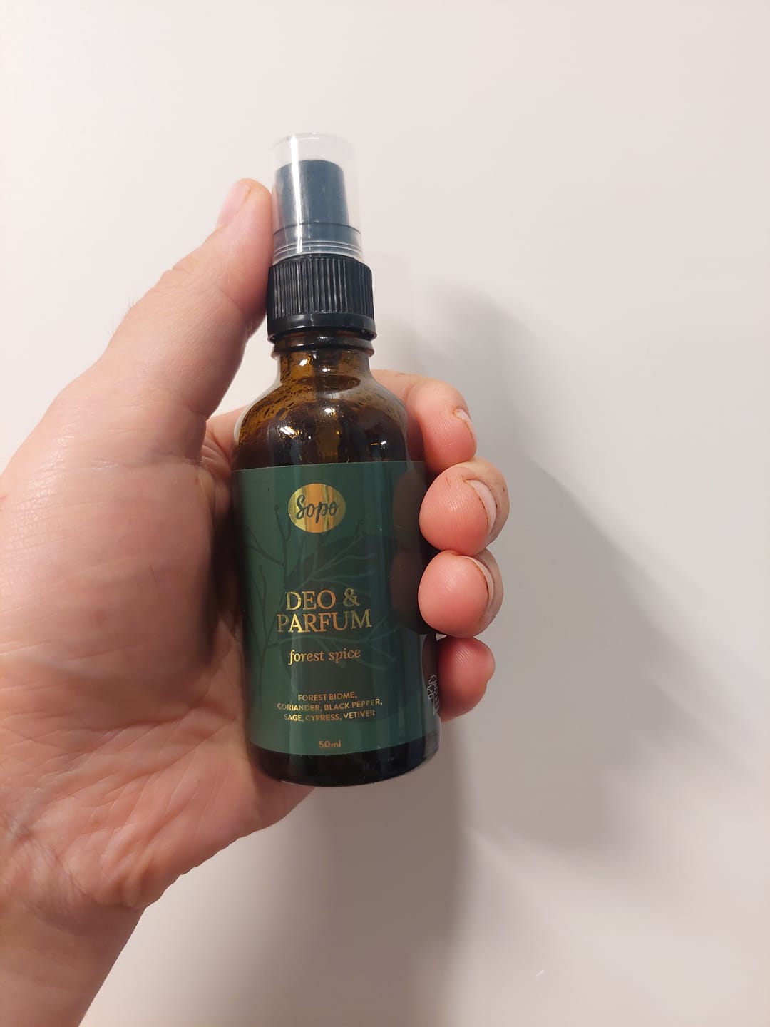 Customer photo review of Deo & Parfum - Forest Spice