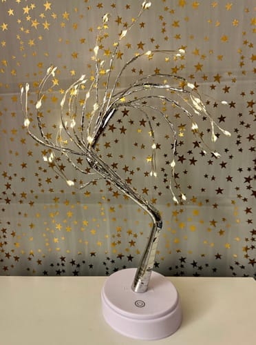 Customer photo review of Lumi Trees® - The Peace Tree with 108 LED`s