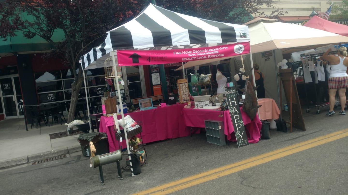 Customer photo review of Custom canopy valance banner for 10x 10 canopy