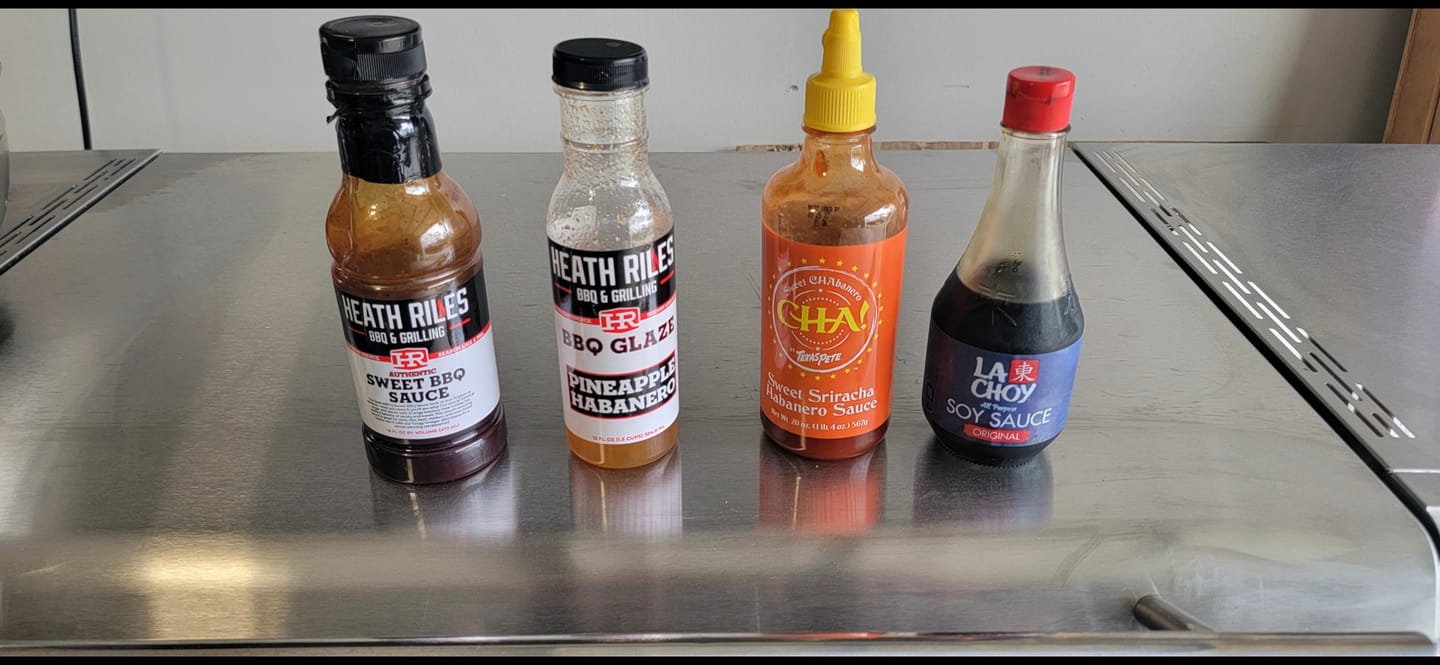 Customer photo review of Pineapple Habanero BBQ Glaze