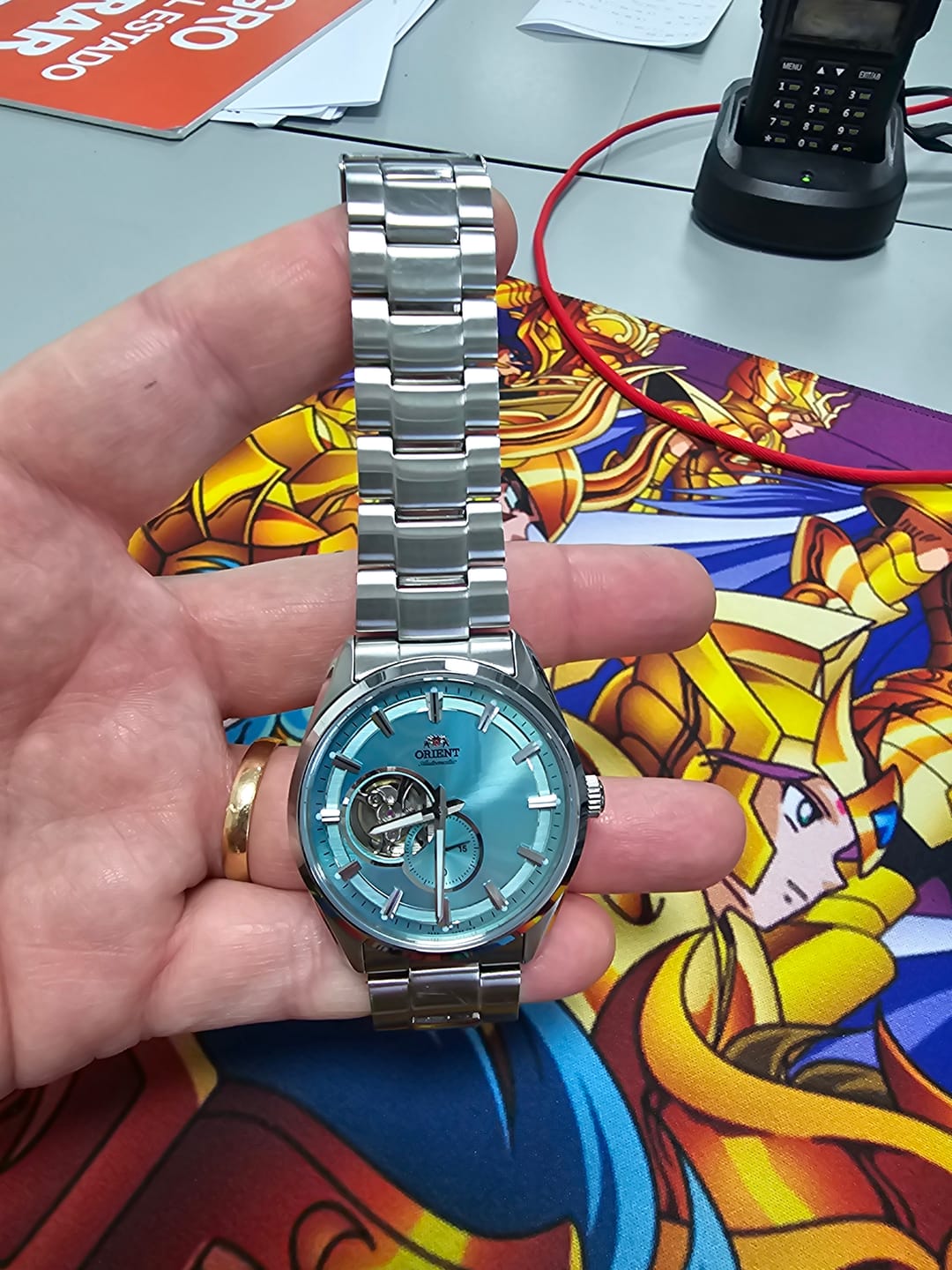 Customer photo review of Reloj Orient Automatic RA-AR0009L Open Heart 40.8 mm