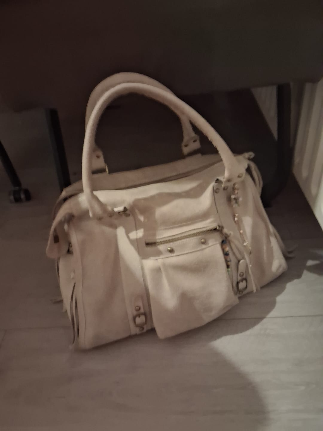 Customer photo review of It girl bag Cremé