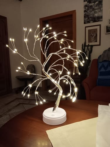 Customer photo review of Lumi Trees® - The Peace Tree with 108 LED`s