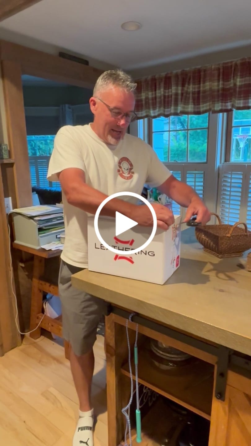 Customer video review of Cattle Ear Tag Custom Leather Patch Hat