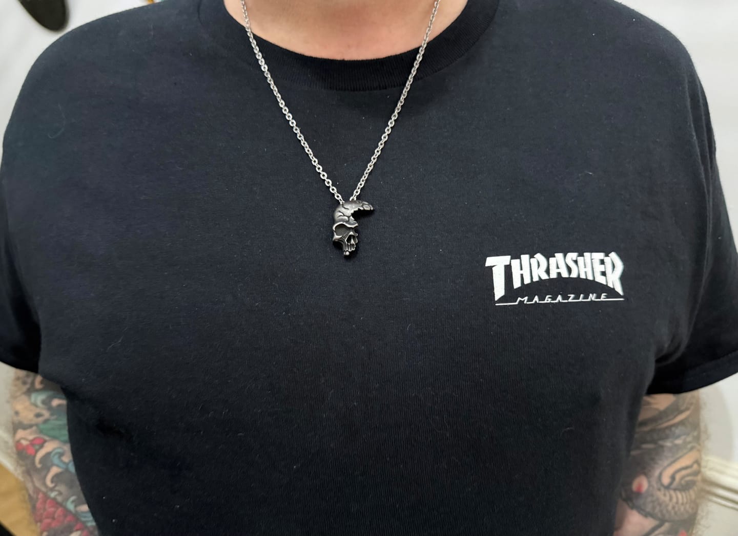 Customer photo review of BROKEN SKULL.