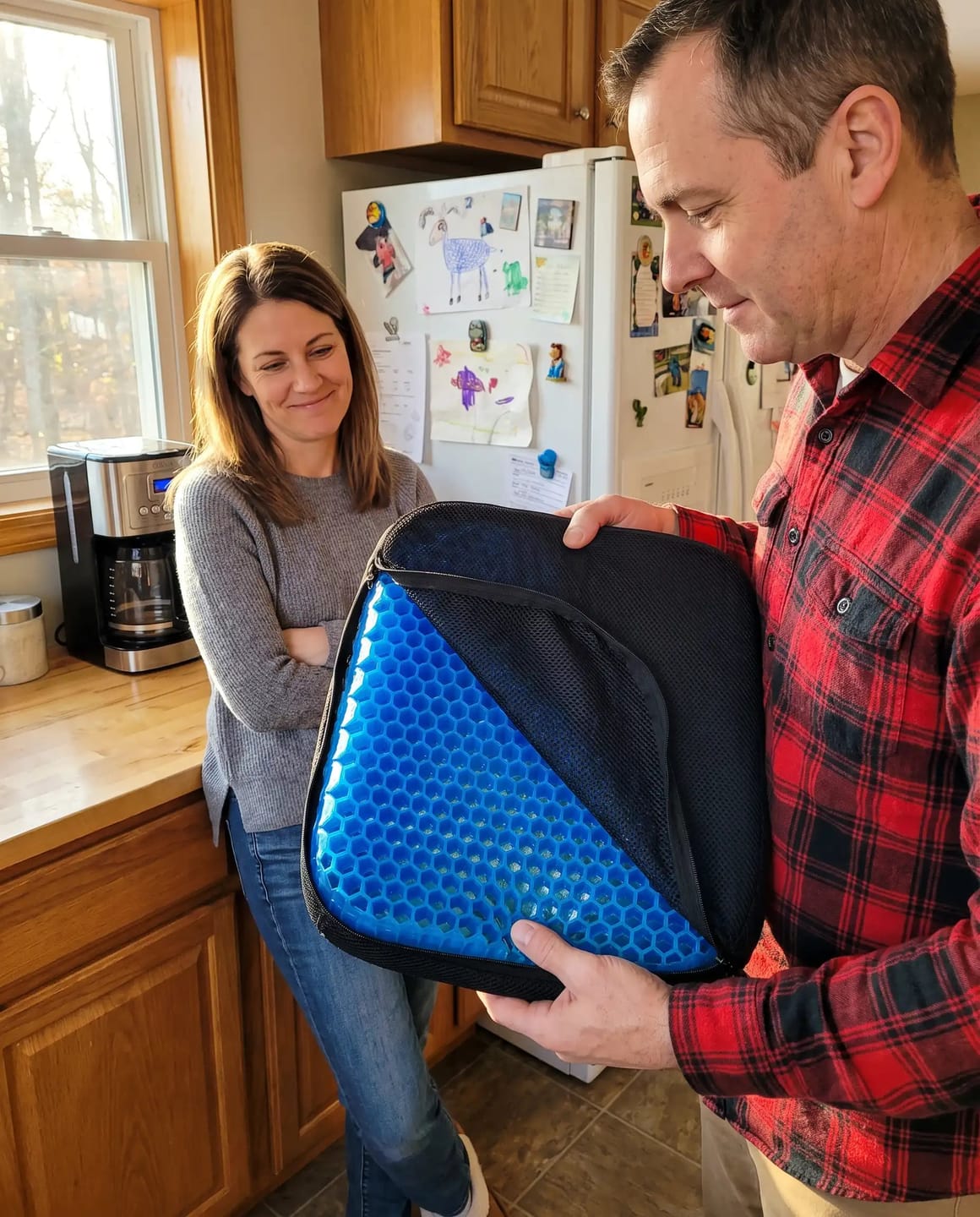 Customer photo review of Easen SitRelief™ —Built for the 14-Hour Shift