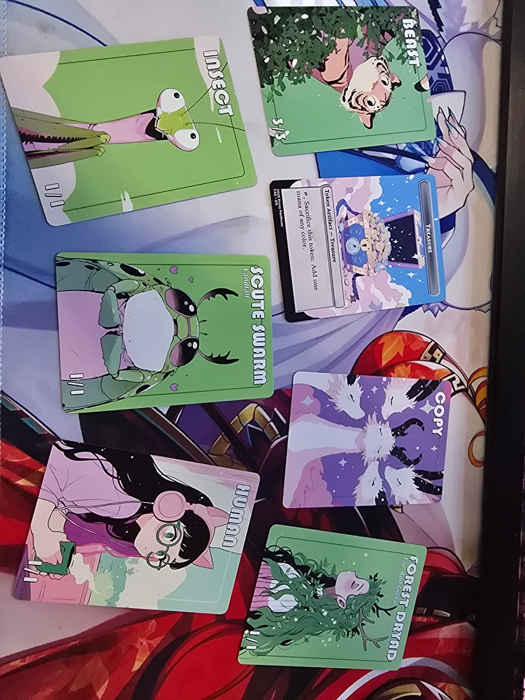 Customer photo review of Copy Token | Proxy Card (Dragons)