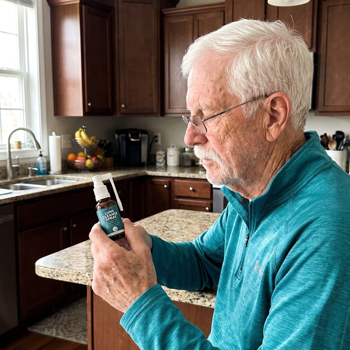 Customer photo review of Arelivia™ Lung Cleansing Spray