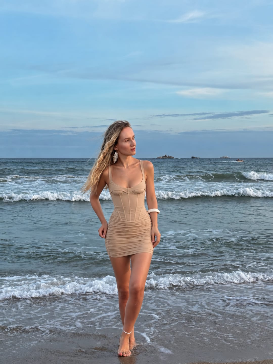 Customer photo review of Elise Corset Dress