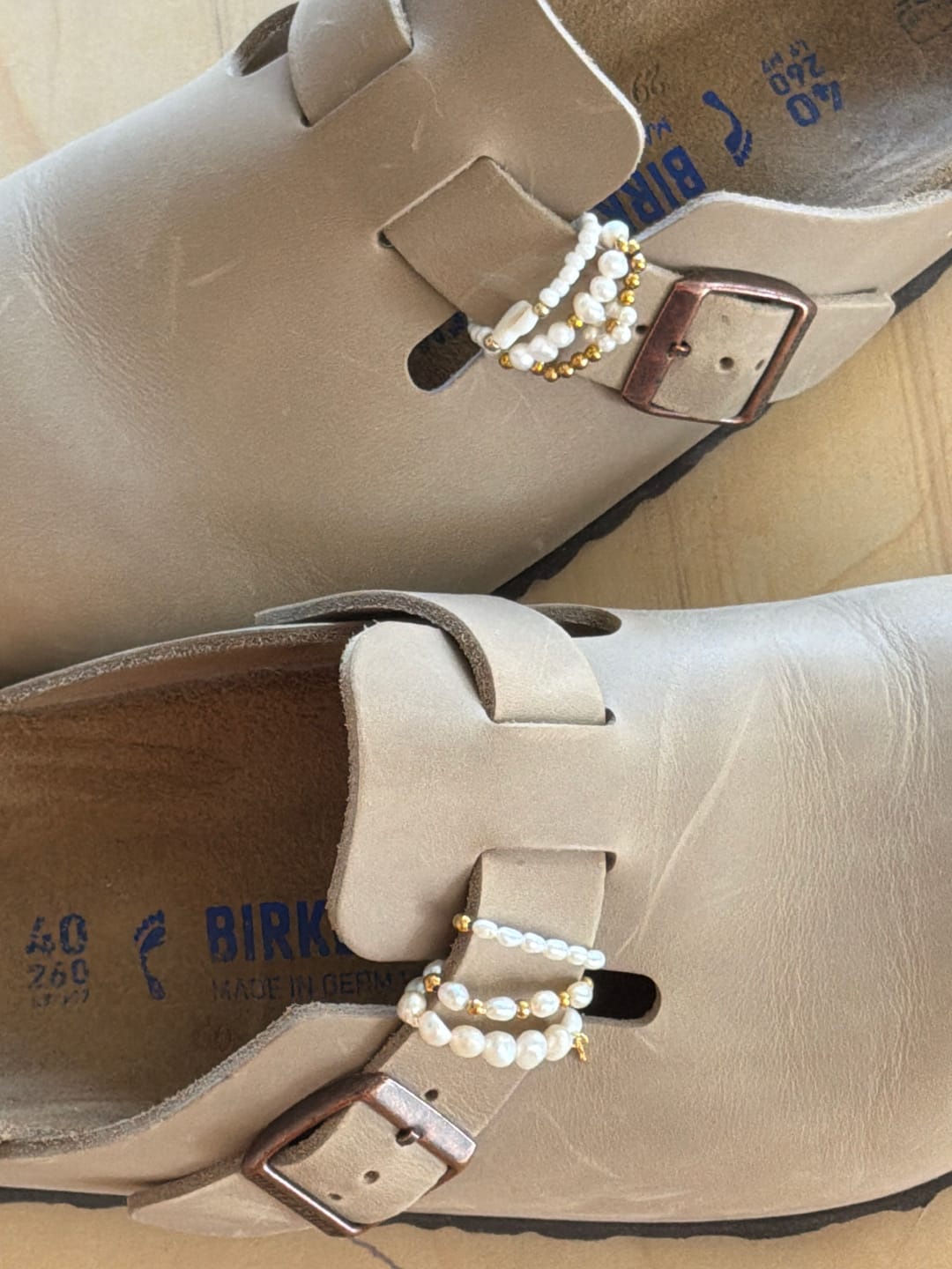 Customer photo review of Helmi • Perlenring
