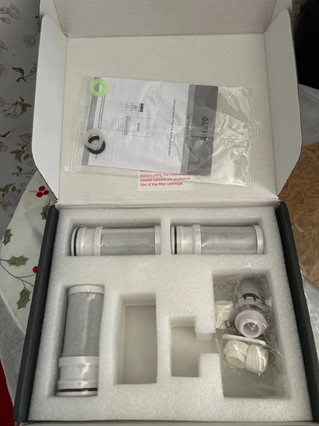 Customer photo review of AturaWater™ Tap Filter