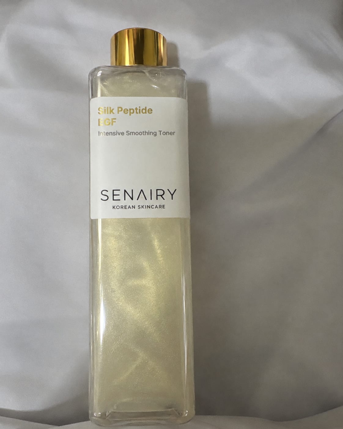 Customer photo review of Silk Peptide EGF Toner For Sagging Skin