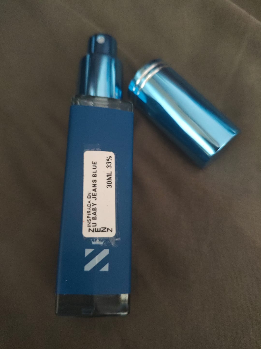 Customer photo review of Perfume Tendencia U BABY BLUE JEANS zenz