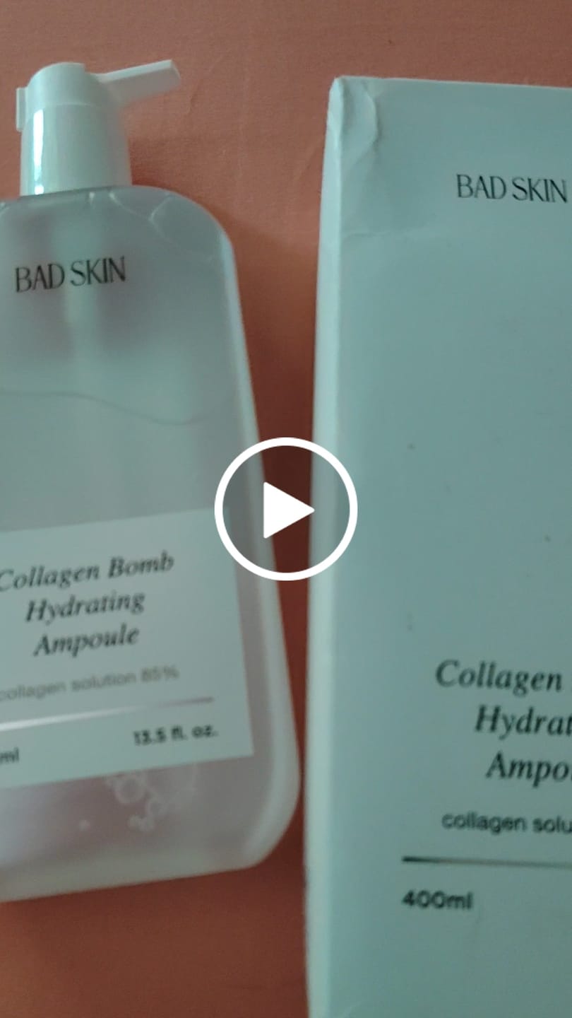 Customer video review of Aejung™ Collagen Bomb Hydrating Ampoule
