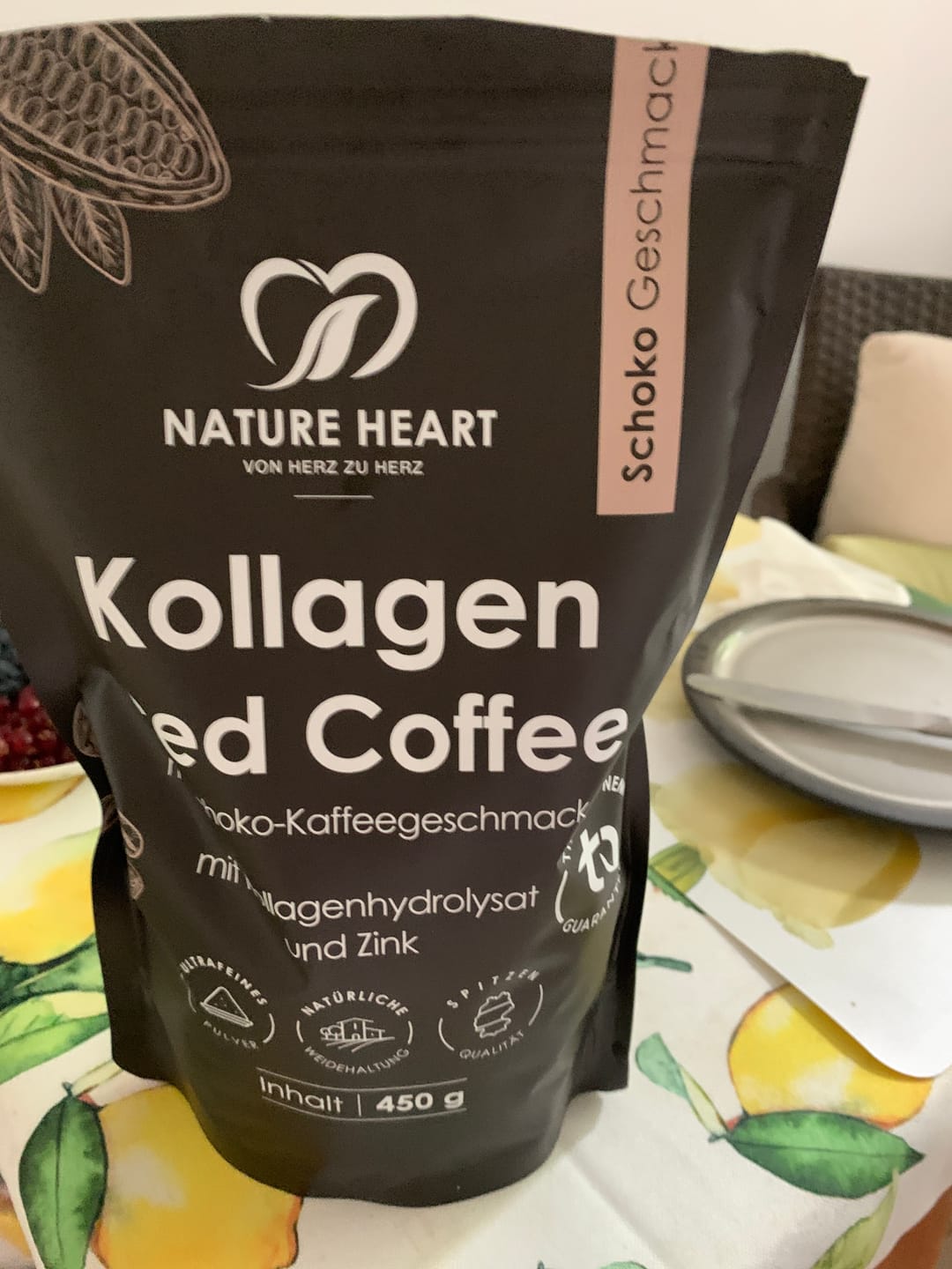 Customer photo review of Kollagen Iced Coffee
