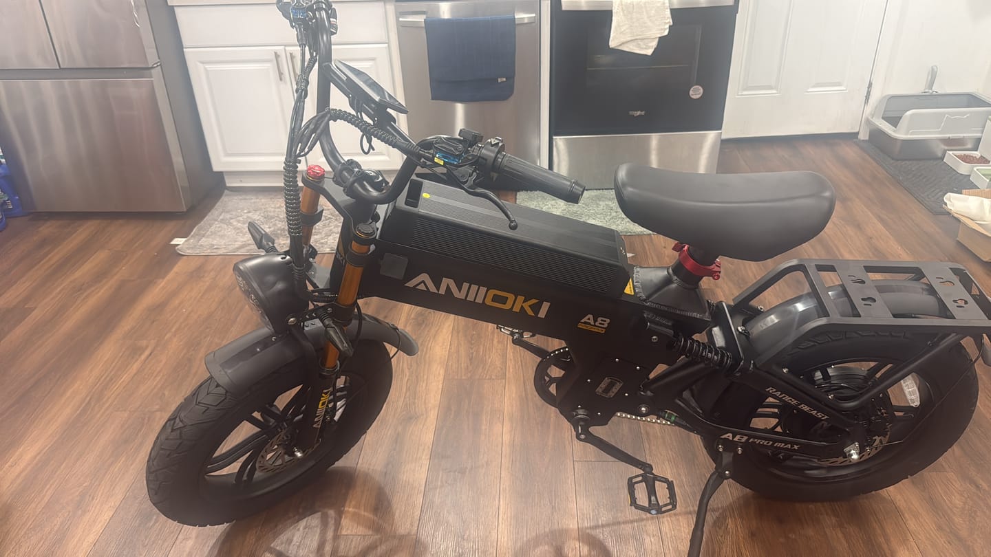 Customer photo review of A8 Pro Max Ultra eBikes