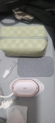 Customer photo review of THE MINI TRAVEL IRON PACK LIGHT. LOOK SHARP.