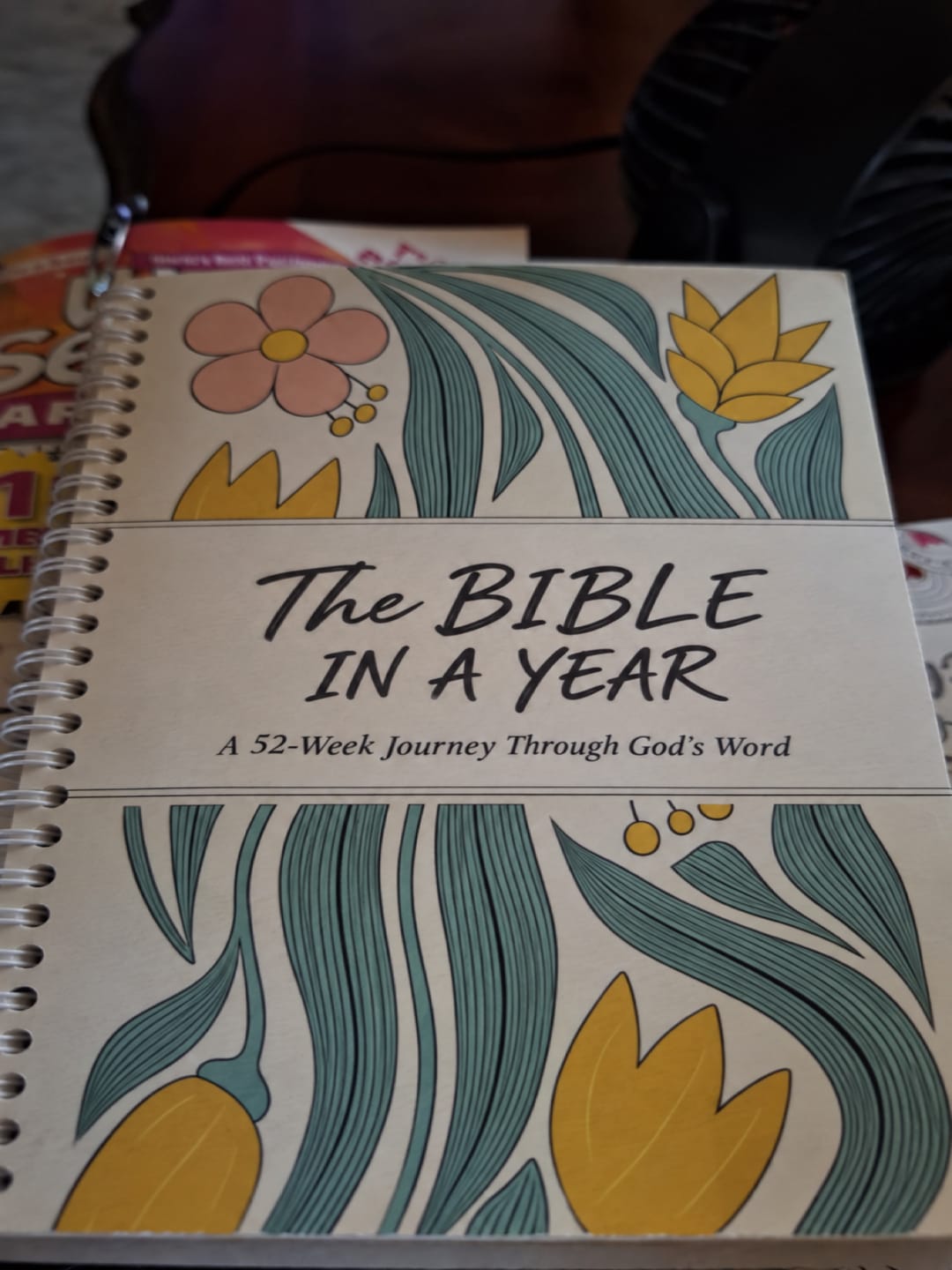 Customer photo review of The Daily Walk with Him: Bible in a Year
