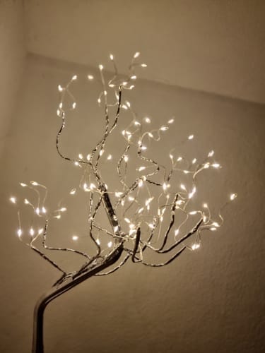 Customer photo review of Lumi Trees® - The Peace Tree with 108 LED`s