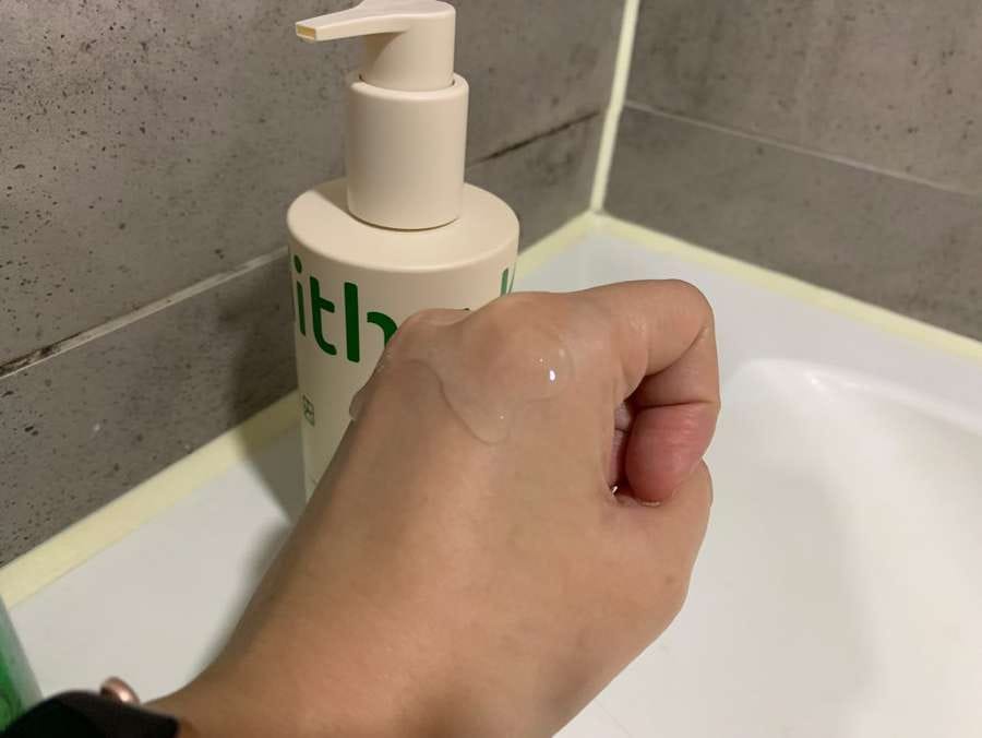 Customer photo review of HM+Barrier™ Body Cleanser