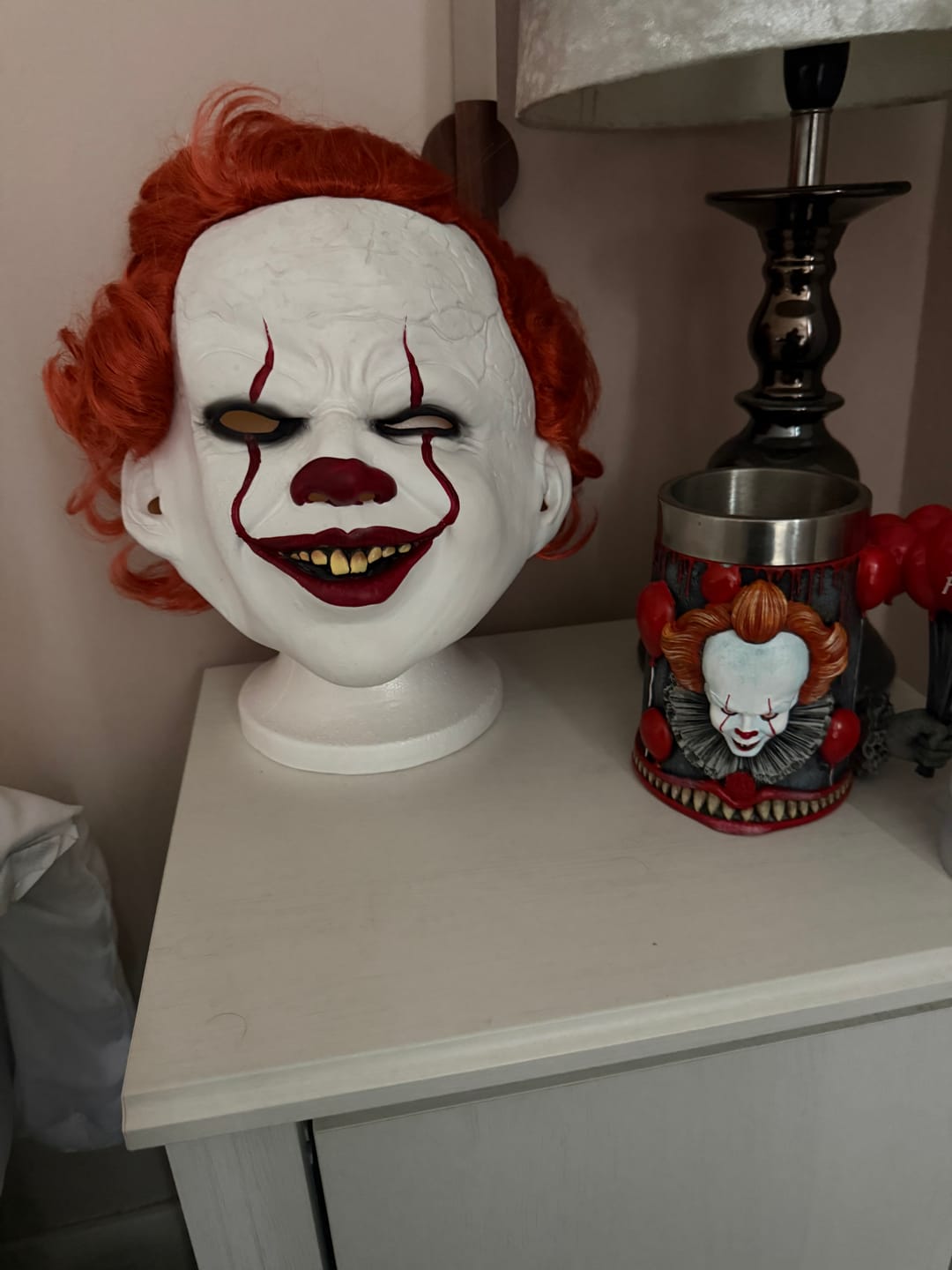 Customer photo review of IT Chapter 2, Pennywise Mask