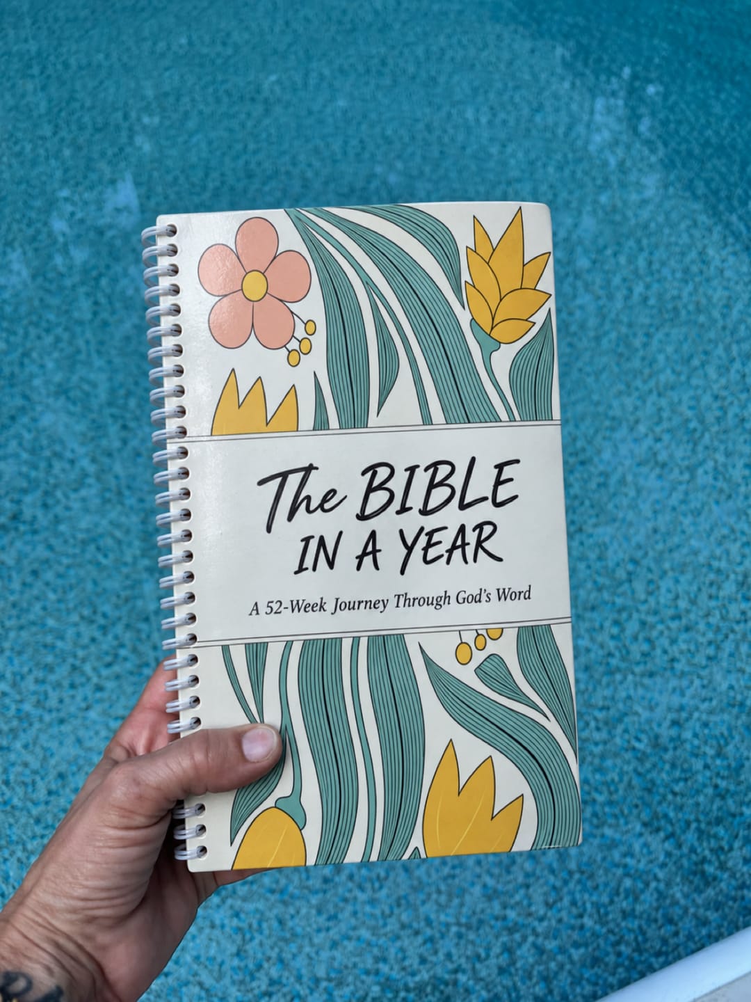 Customer photo review of The Daily Walk with Him: Bible in a Year