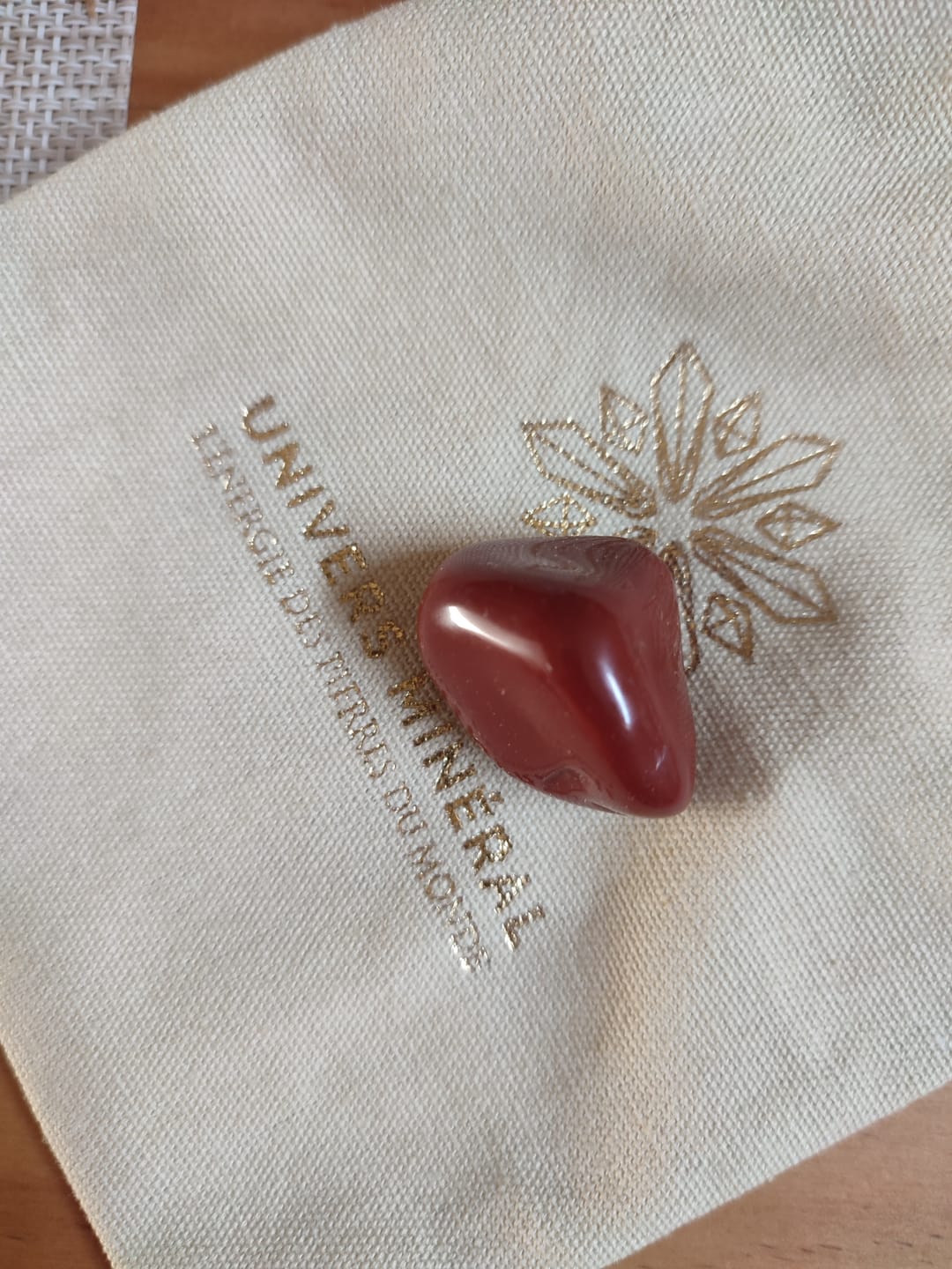 Customer photo review of Pierre jaspe rouge