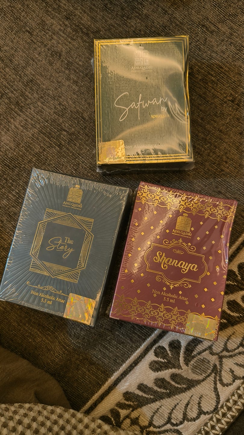Customer photo review of The Story Luxury Attar Perfume