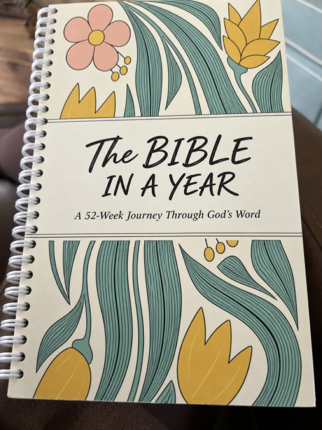 Customer photo review of The Daily Walk with Him: Bible in a Year