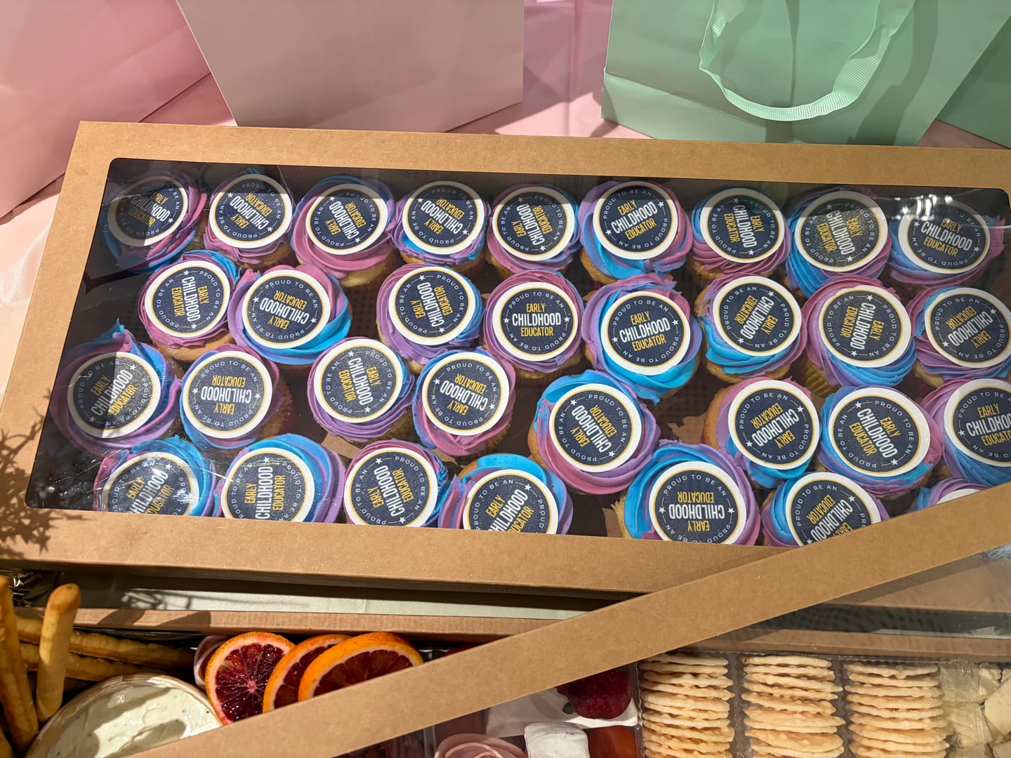Customer photo review of Early Childhood Educators' Day - Edible Icing Images - Pre-cut