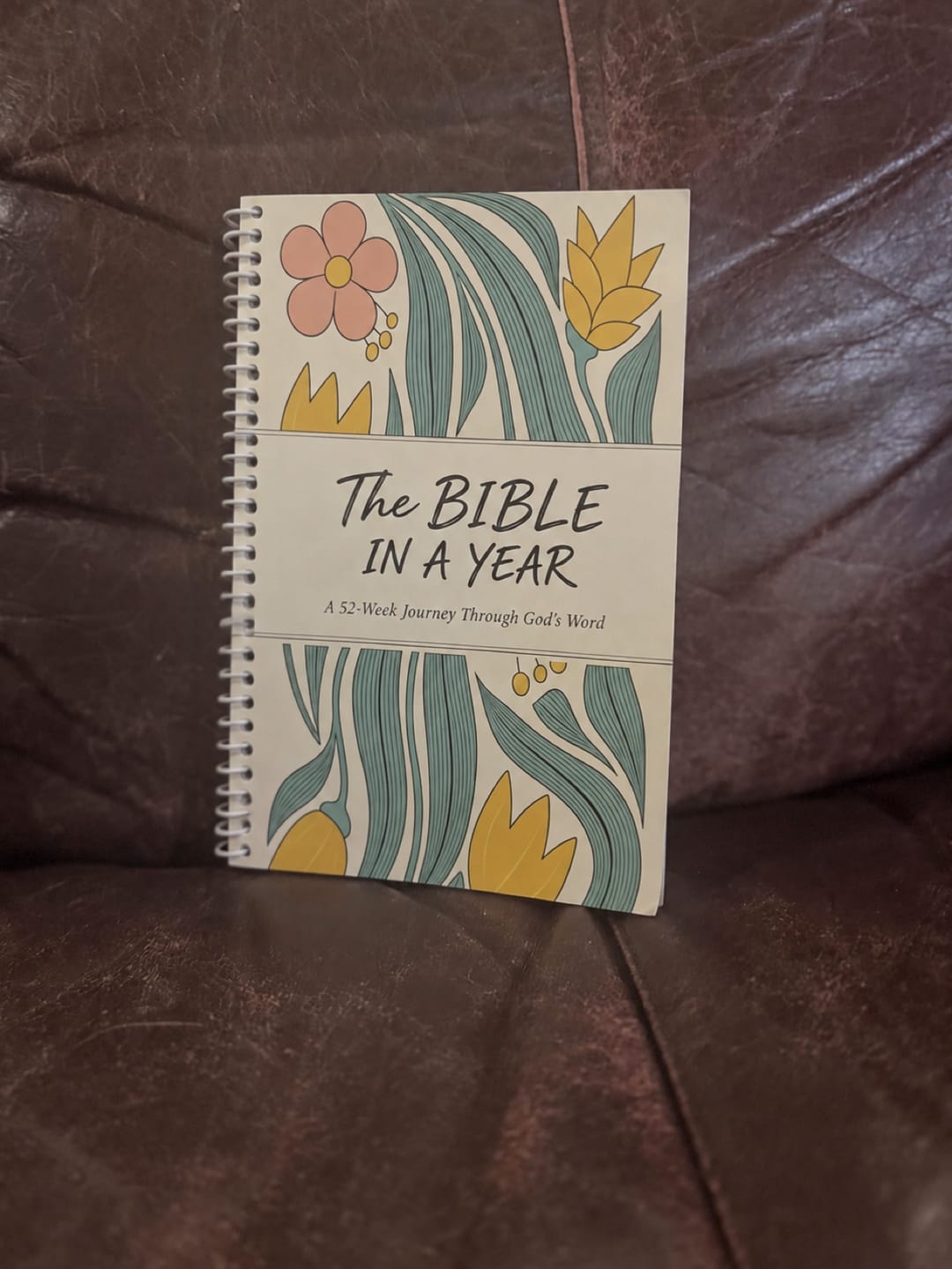Customer photo review of The Daily Walk with Him: Bible in a Year