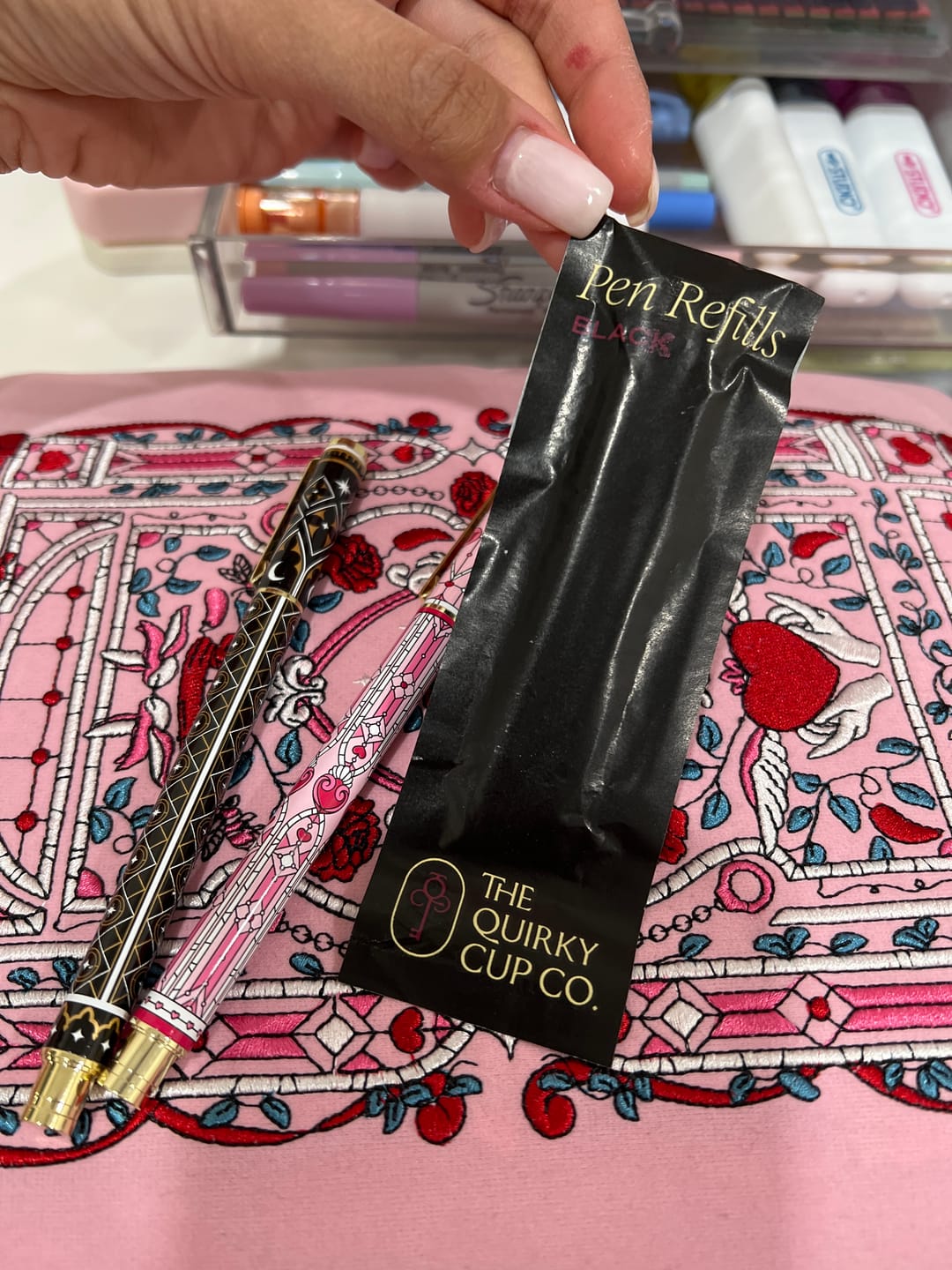 Customer photo review of Pen Refill Black - Pack of 3