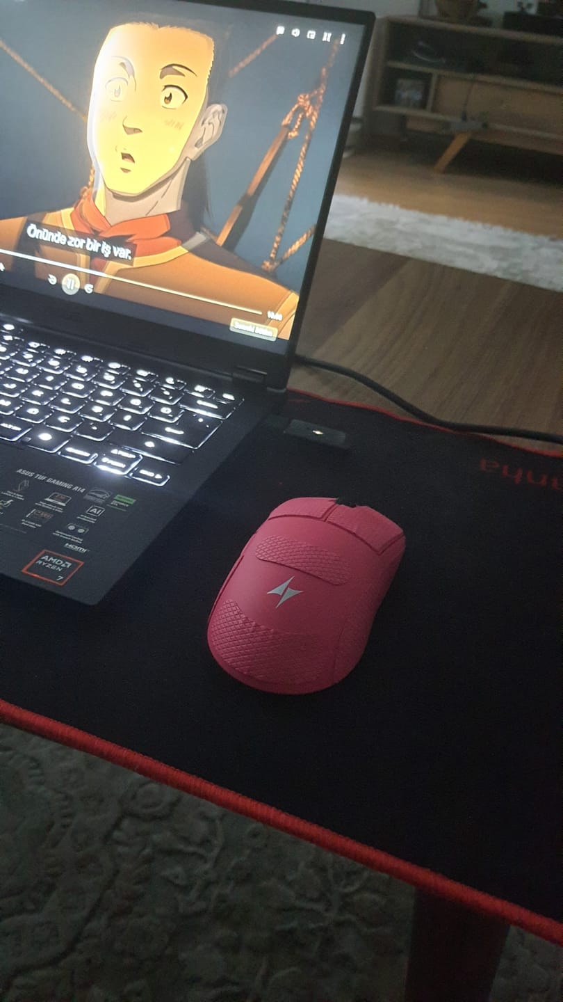 Customer photo review of ATK Dragonfly A9 Wireless Mouse