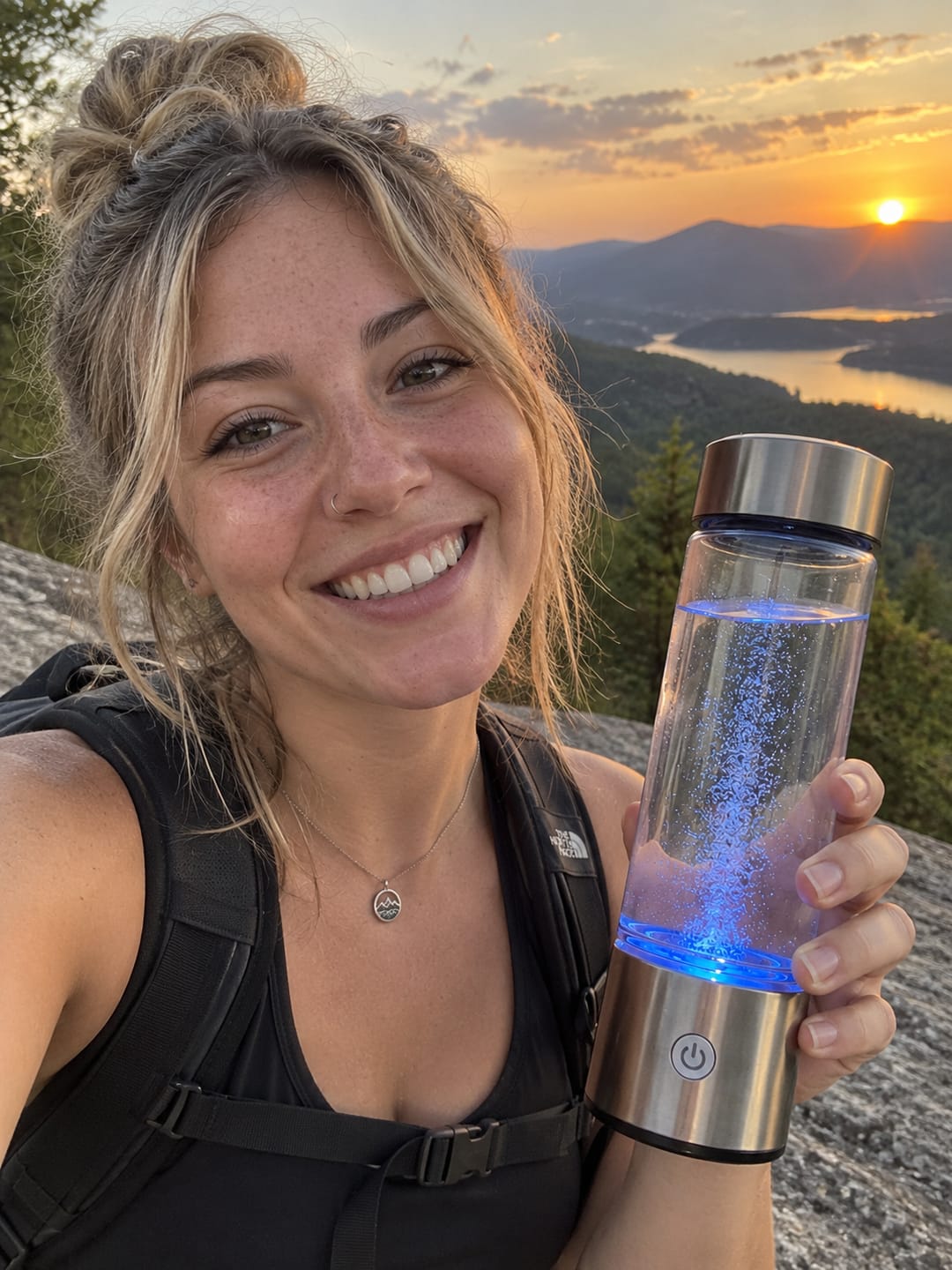 Customer photo review of Botella de Agua de Hidrógeno