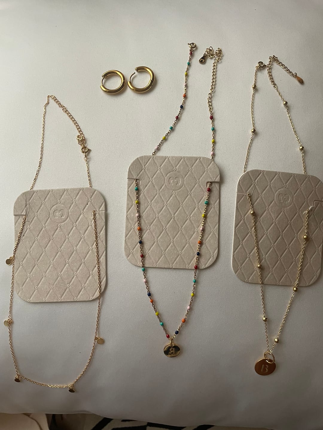 Customer photo review of Collar Letras ABC