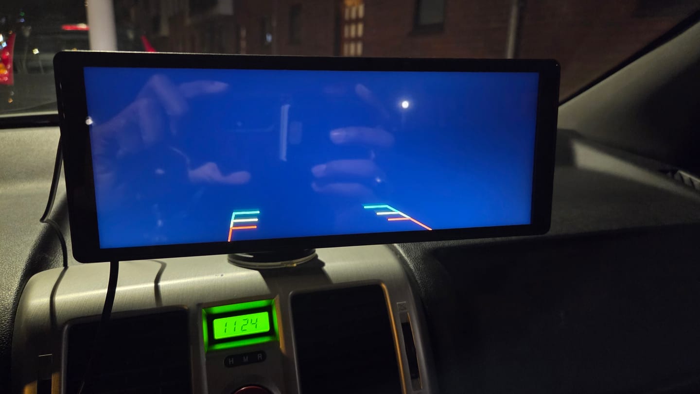 Customer photo review of Siltcon® 10.26" CarPlay / Android Auto Scherm  - Zonder camera