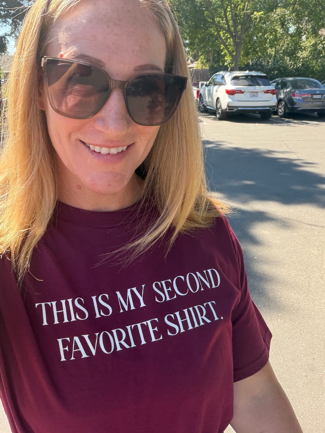 Customer photo review of This Is My Second Favorite Shirt T-shirt